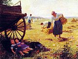Haymaking by Victor Gabriel Gilbert